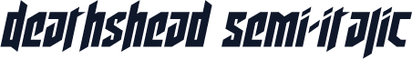 Deathshead Semi-Italic