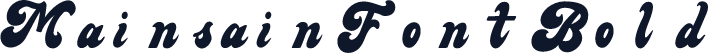 Mainsain Font Bold