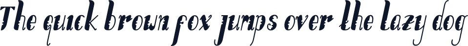 Lumberjack Bold Italic