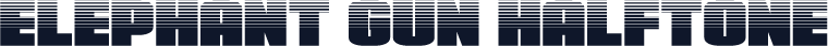 Elephant Gun Halftone