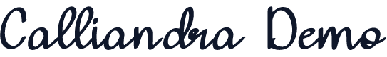 Calliandra-Demo