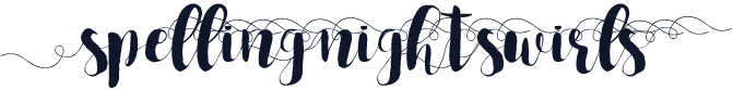 Spelling Night Swirls