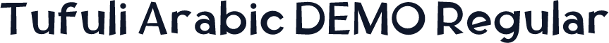Tufuli Arabic DEMO Regular