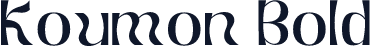 Koumon Bold