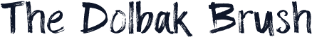 The Dolbak Brush