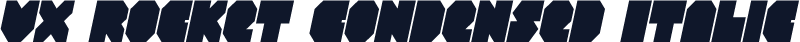 VX Rocket Condensed Italic
