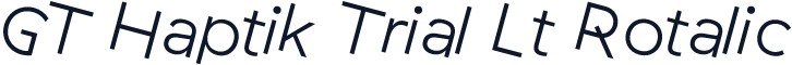GT Haptik Trial Lt Rotalic