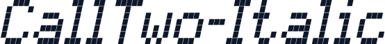 CallTwo-Italic
