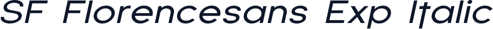 SF Florencesans Exp Italic
