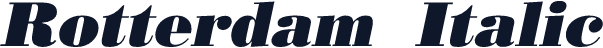 Rotterdam  Italic