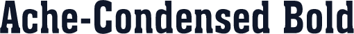 Ache-Condensed Bold