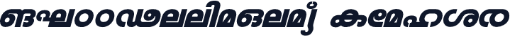 ML-TTVeenaHeavy Italic