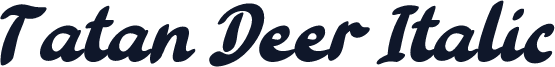 Tatan Deer Italic