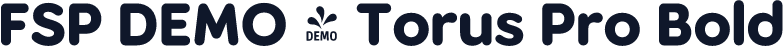 FSP DEMO - Torus Pro Bold