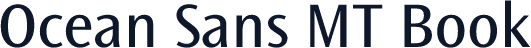 Ocean Sans MT Book