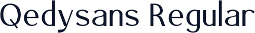 Qedysans Regular