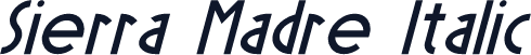 Sierra Madre Italic
