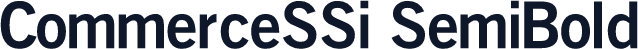 CommerceSSi SemiBold