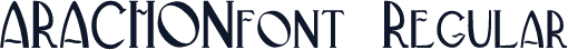 ARACHONfont Regular