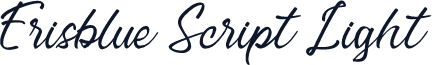 Erisblue Script Light