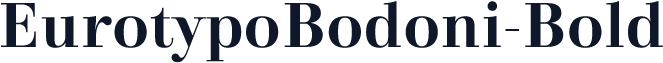 EurotypoBodoni-Bold