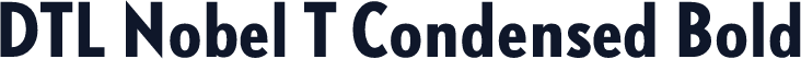 DTL Nobel T Condensed Bold