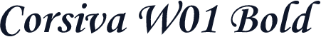 Corsiva W01 Bold