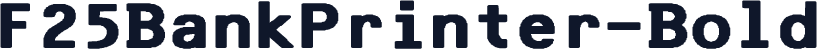 F25BankPrinter-Bold