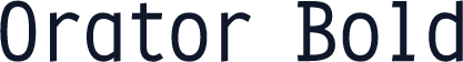 Orator Bold