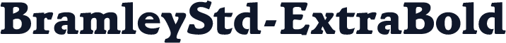 BramleyStd-ExtraBold