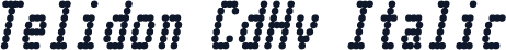Telidon CdHv Italic