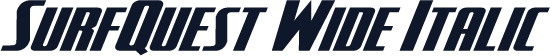 SurfQuest Wide Italic