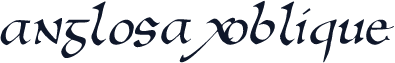 AnglosaxOblique