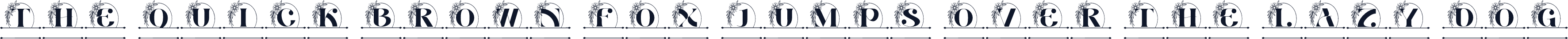 Anemone Line Monogram