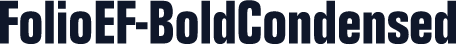 FolioEF-BoldCondensed