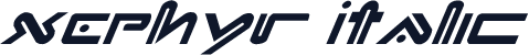 Xephyr Italic