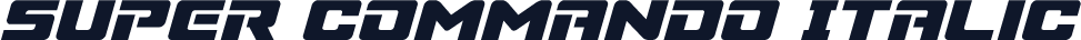 Super Commando Italic