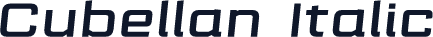 Cubellan Italic