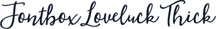 Fontbox Loveluck Thick