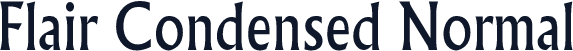 Flair Condensed Normal
