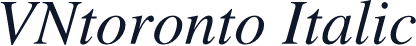VNtoronto Italic