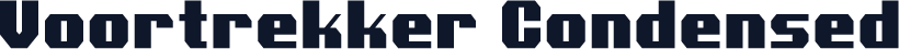 Voortrekker Condensed