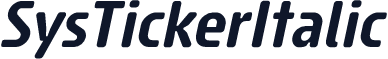 SysTickerItalic