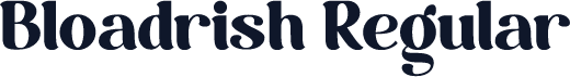 Bloadrish Regular
