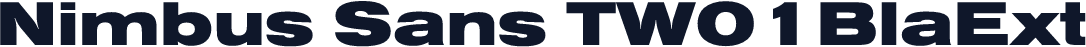 Nimbus Sans TW01BlaExt