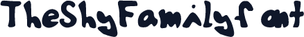 TheShyFamilyfont