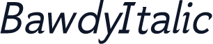 BawdyItalic