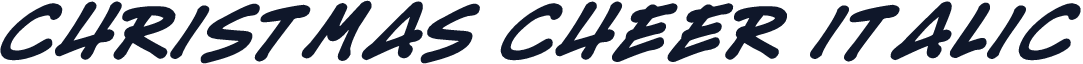 Christmas Cheer Italic