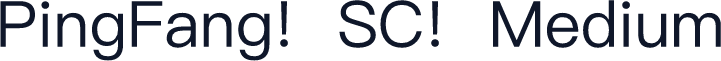 PingFang SC Medium