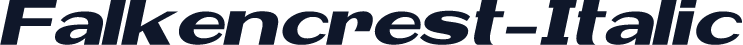 Falkencrest-Italic